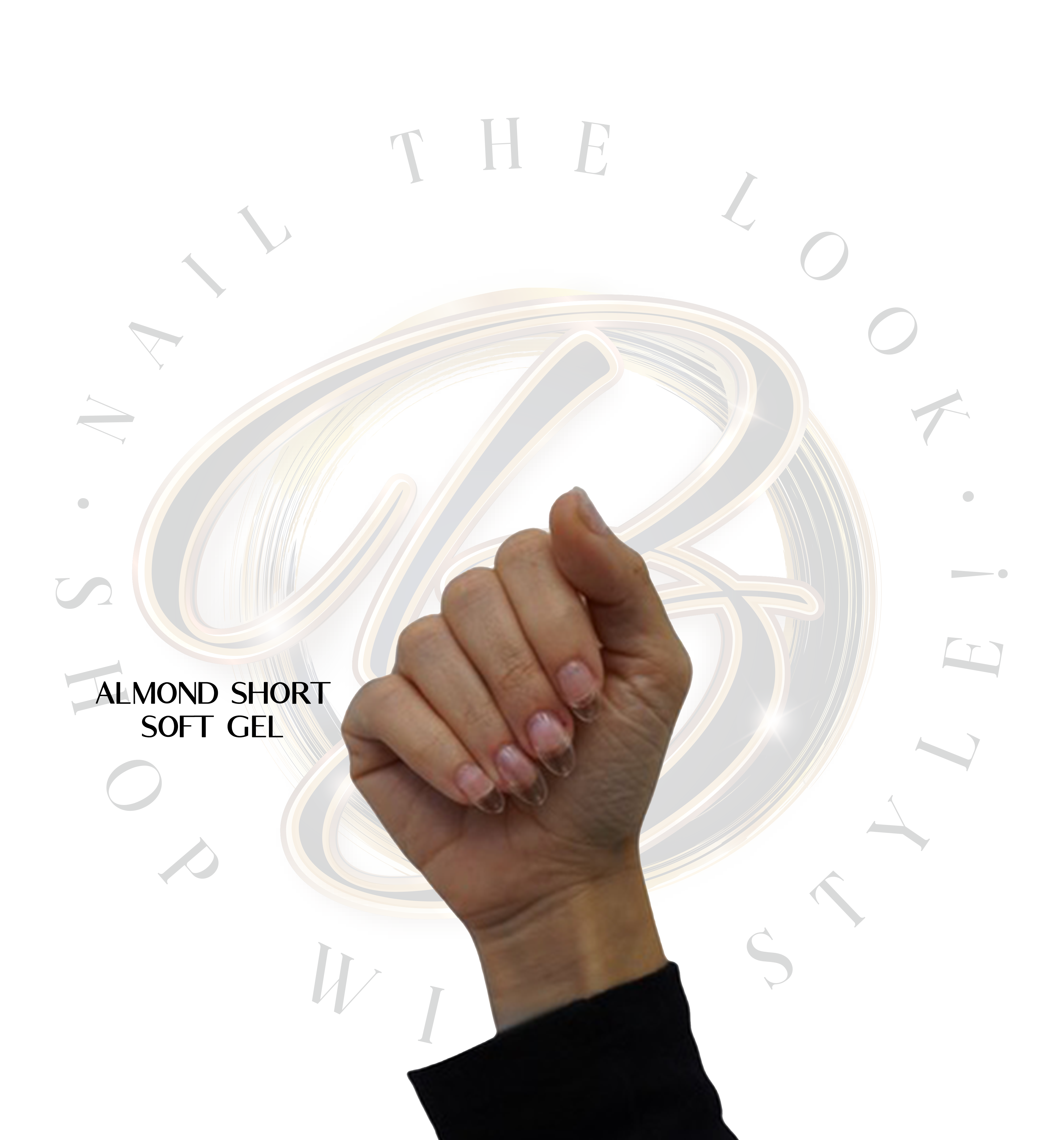 Almond Short Soft Gel Tips