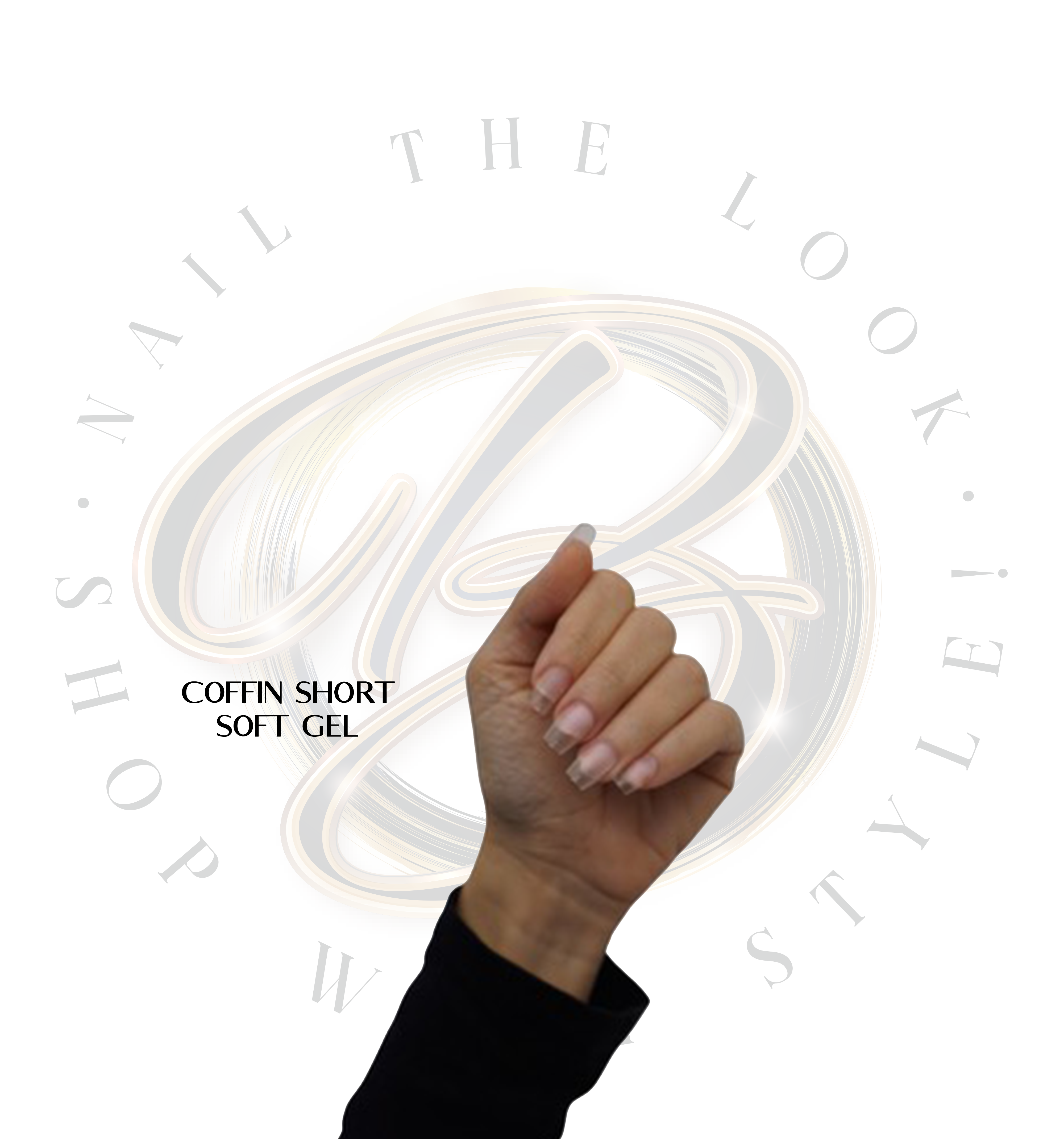 Coffin Short Soft Gel Tips