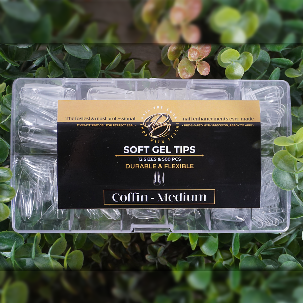 Coffin Medium Soft Gel Tips