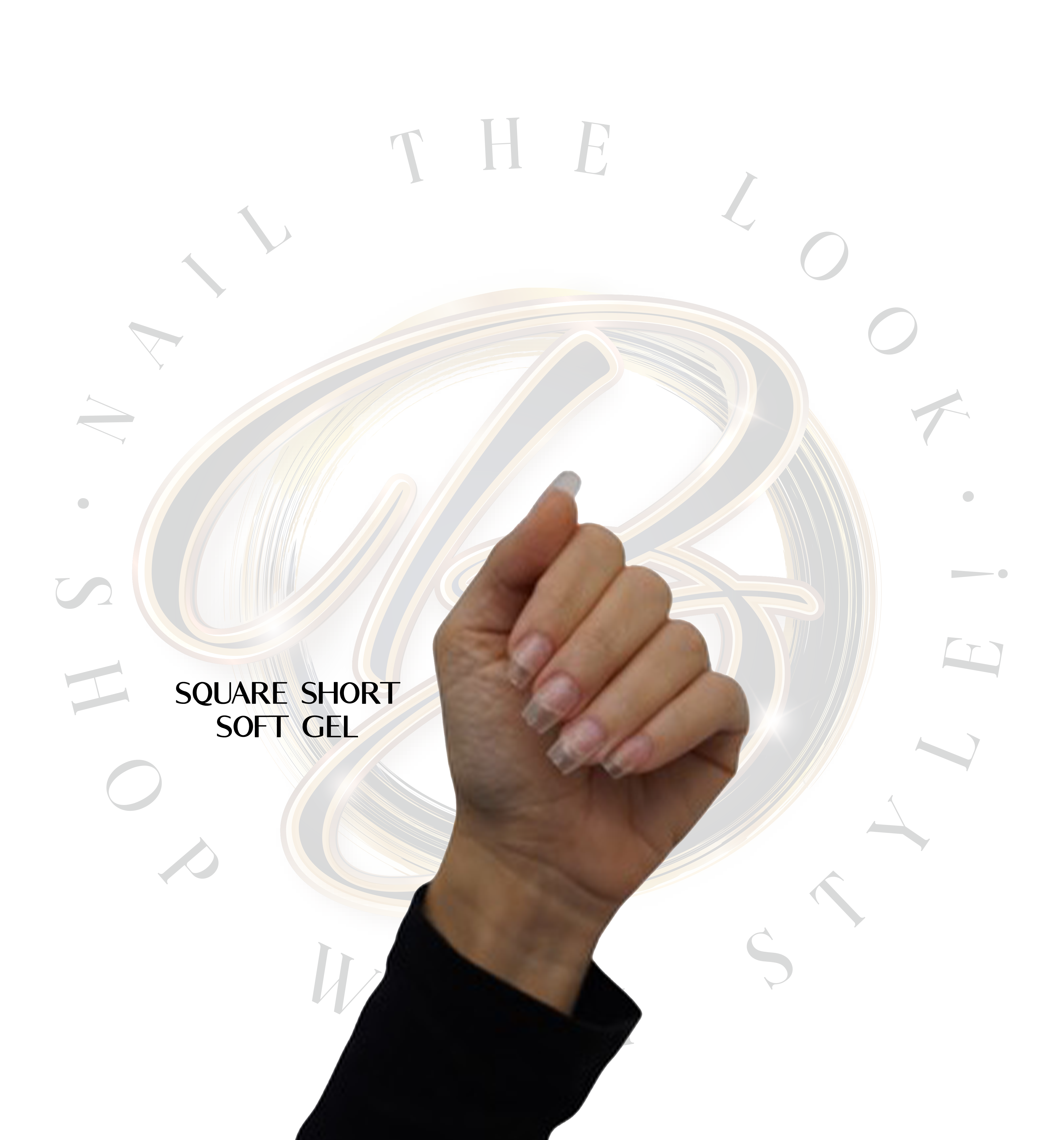 Short Square Soft Gel Tips.