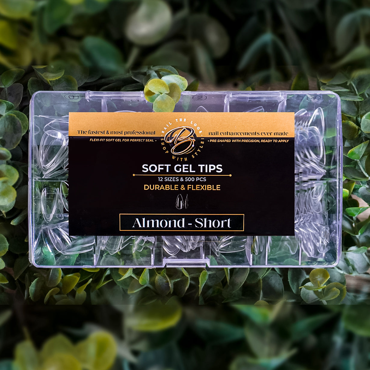 Almond Short Soft Gel Tips